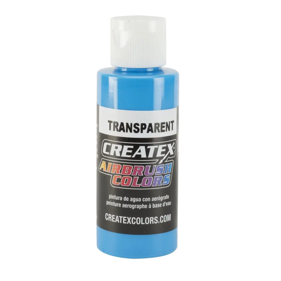 Transparent Caribbean Blue 2oz.